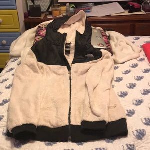 North face with hood